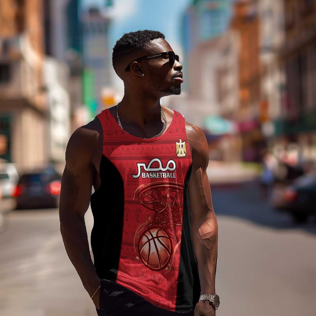 Afro Basketball Custom Egypt Men Tank Top Come On Pharaohs - African Pride