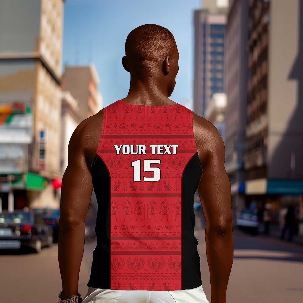 Afro Basketball Custom Egypt Men Tank Top Come On Pharaohs - African Pride