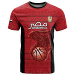 Afro Basketball Custom Egypt T shirt Come On Pharaohs - African Pride