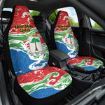 Equatorial Guinea Car Seat Cover Happy Independence Day - African Pride