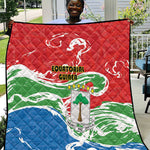 Equatorial Guinea Quilt Happy Independence Day - African Pride