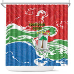 Equatorial Guinea Shower Curtain Happy Independence Day - African Pride