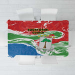 Equatorial Guinea Tablecloth Happy Independence Day - African Pride