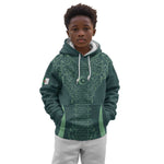 Algeria Football Custom Kid Hoodie Go Greens Go - African Pride