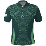 Algeria Football Custom Polo Shirt Go Greens Go - African Pride