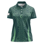 Algeria Football Custom Women Polo Shirt Go Greens Go - African Pride