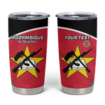 Afro Mozambique Football Custom Tumbler Cup Go Os Mambas