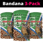 Equatorial Guinea Neck Gaiter Bubo Poensis With Coat Of Arms - African Pride