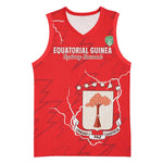 Custom Equatorial Guinea Football Basketball Jersey Go Champions - Red Version - African Pride