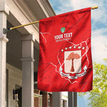 Custom Equatorial Guinea Football Garden Flag Go Champions - Red Version