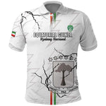 Custom Equatorial Guinea Football Polo Shirt Go Champions - White Version