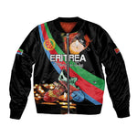 Personalized Eritrea Martyrs Day Sleeve Zip Bomber Jacket Candlelight Vigil Remembering Our Heroes