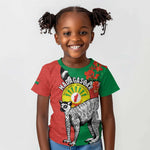 Happy Madagasikara Independence Day Kid T shirt Ring-Tailed Lemur With Seal