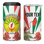 Personalized Madagasikara 4 in 1 Can Cooler Tumbler Seal With Poinciana