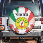 Personalized Madagasikara Spare Tire Cover Seal With Poinciana