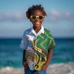 South Africa and Argentina Rugby Personalised Kid Hawaiian Shirt Sporty Style