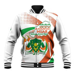 Personalized Happy Jamhuriyar Nijar Independence Day Baseball Jacket Coat Of Arm With Niger Map