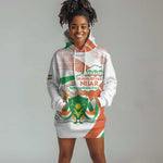 Personalized Happy Jamhuriyar Nijar Independence Day Hoodie Dress Coat Of Arm With Niger Map