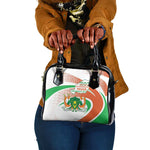 Happy Jamhuriyar Nijar Independence Day Shoulder Handbag Coat Of Arm With Niger Map