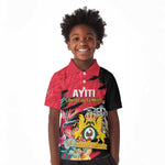 Personalized First Empire of Haiti 1804-1806 Kid Polo Shirt Liberté ou la Mort!