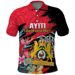 Personalized First Empire of Haiti 1804-1806 Polo Shirt Liberté ou la Mort!