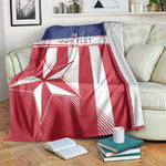 Custom Liberia Football Blanket Sporty Style