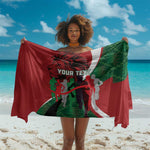 Personalised Athletics Kenya Sarong Kente Pattern