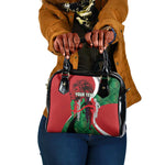 Personalised Athletics Kenya Shoulder Handbag Kente Pattern