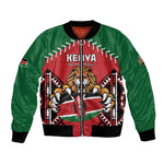 Custom Kenya Rugby Bomber Jacket We Are Simbas