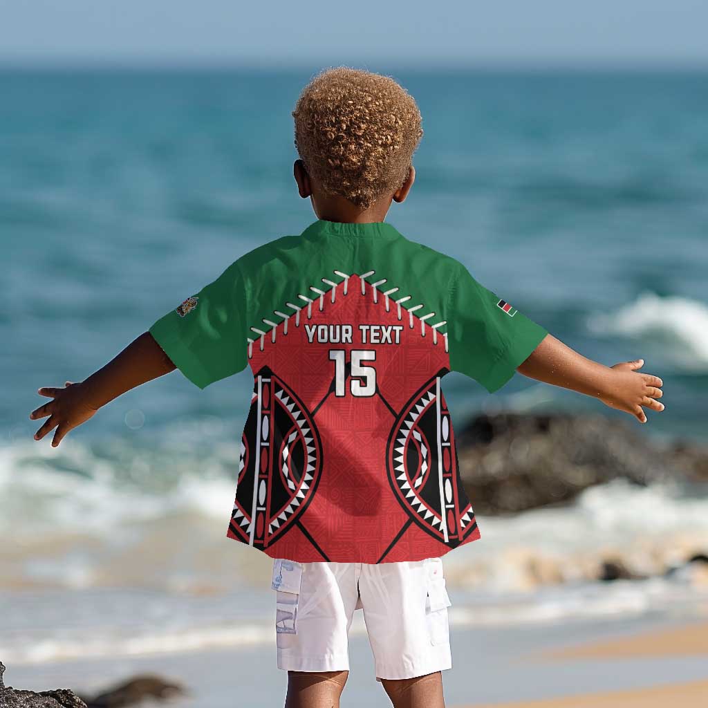 Custom Kenya Rugby Kid Hawaiian Shirt We Are Simbas