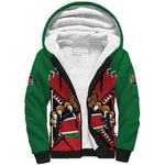 Custom Kenya Rugby Sherpa Hoodie We Are Simbas