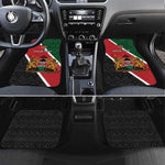 Personalised Kenya Car Mats Flag Style - African Pattern