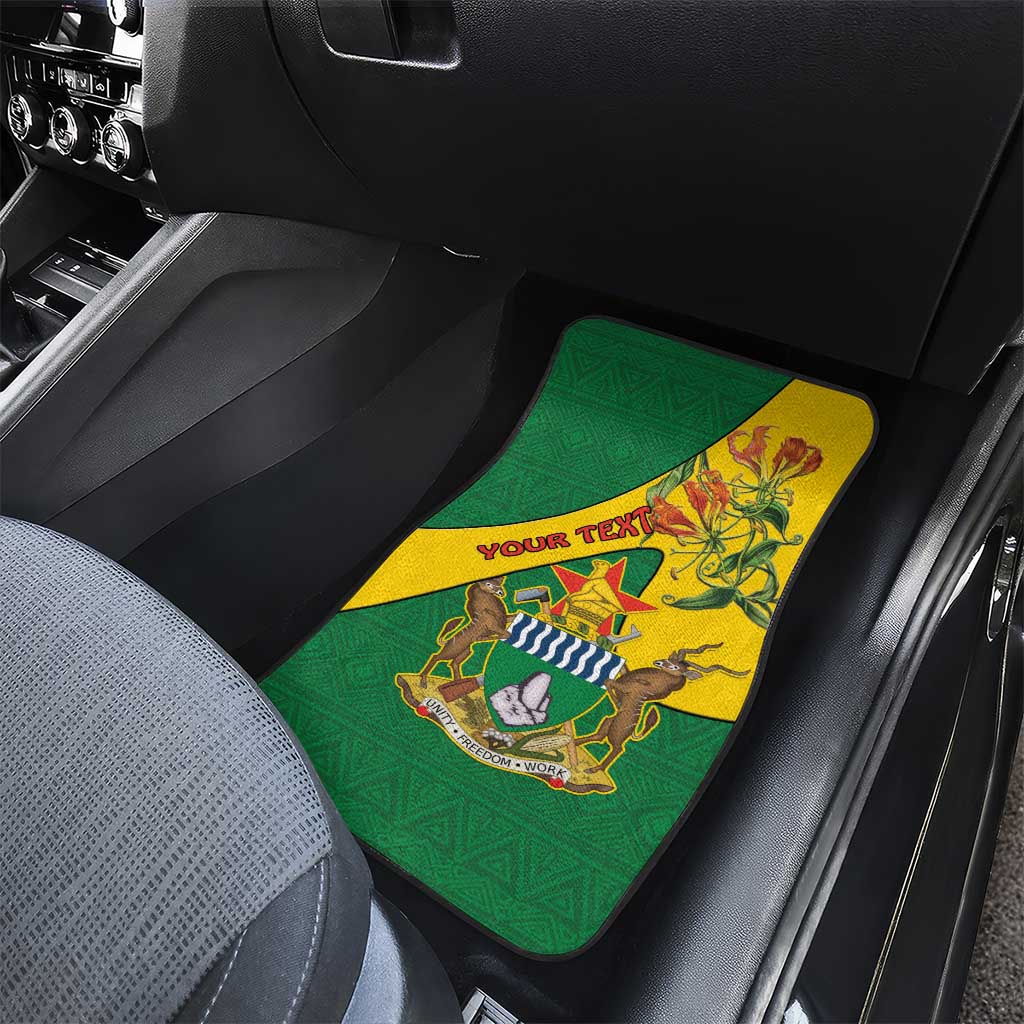 Personalised Proudly Zimbabwe Car Mats Happy Independence Day