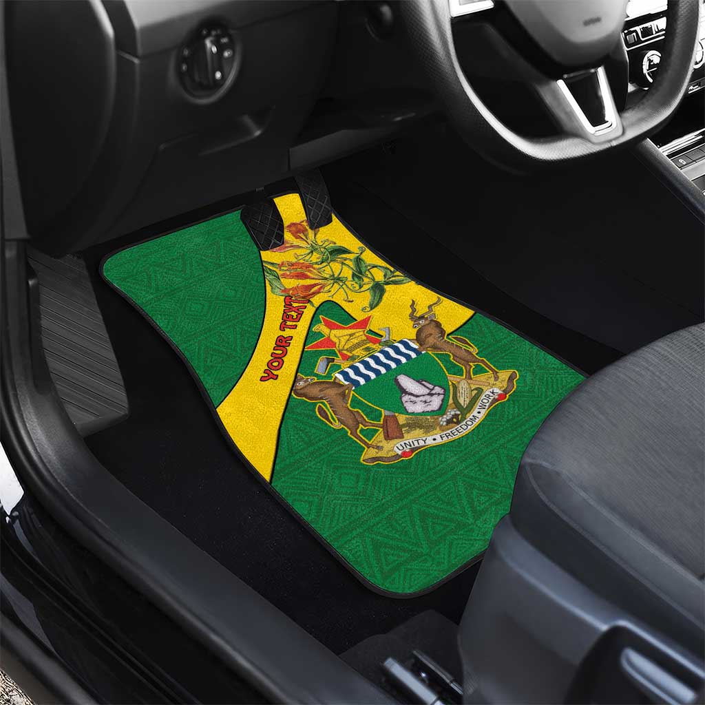 Personalised Proudly Zimbabwe Car Mats Happy Independence Day