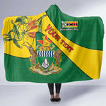 Personalised Proudly Zimbabwe Hooded Blanket Happy Independence Day