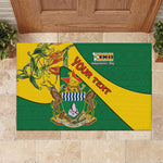 Personalised Proudly Zimbabwe Rubber Doormat Happy Independence Day