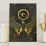 Ancient Egyptian Canvas Wall Art Horus Falcon God