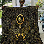 Ancient Egyptian Quilt Horus Falcon God