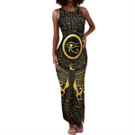 Ancient Egyptian Tank Maxi Dress Horus Falcon God