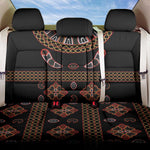 Cameroon Traditional Toghu Pattern Back Car Seat Cover