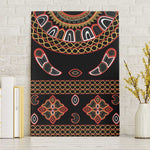 Cameroon Traditional Toghu Pattern Canvas Wall Art