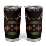 Cameroon Traditional Toghu Pattern Tumbler Cup