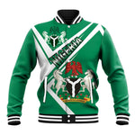 Nigeria Coat Of Arms Sporty Style Baseball Jacket