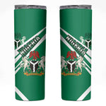 Nigeria Coat Of Arms Sporty Style Skinny Tumbler