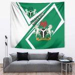 Nigeria Coat Of Arms Sporty Style Tapestry