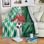 Custom Nigeria Football Blanket Go Champions
