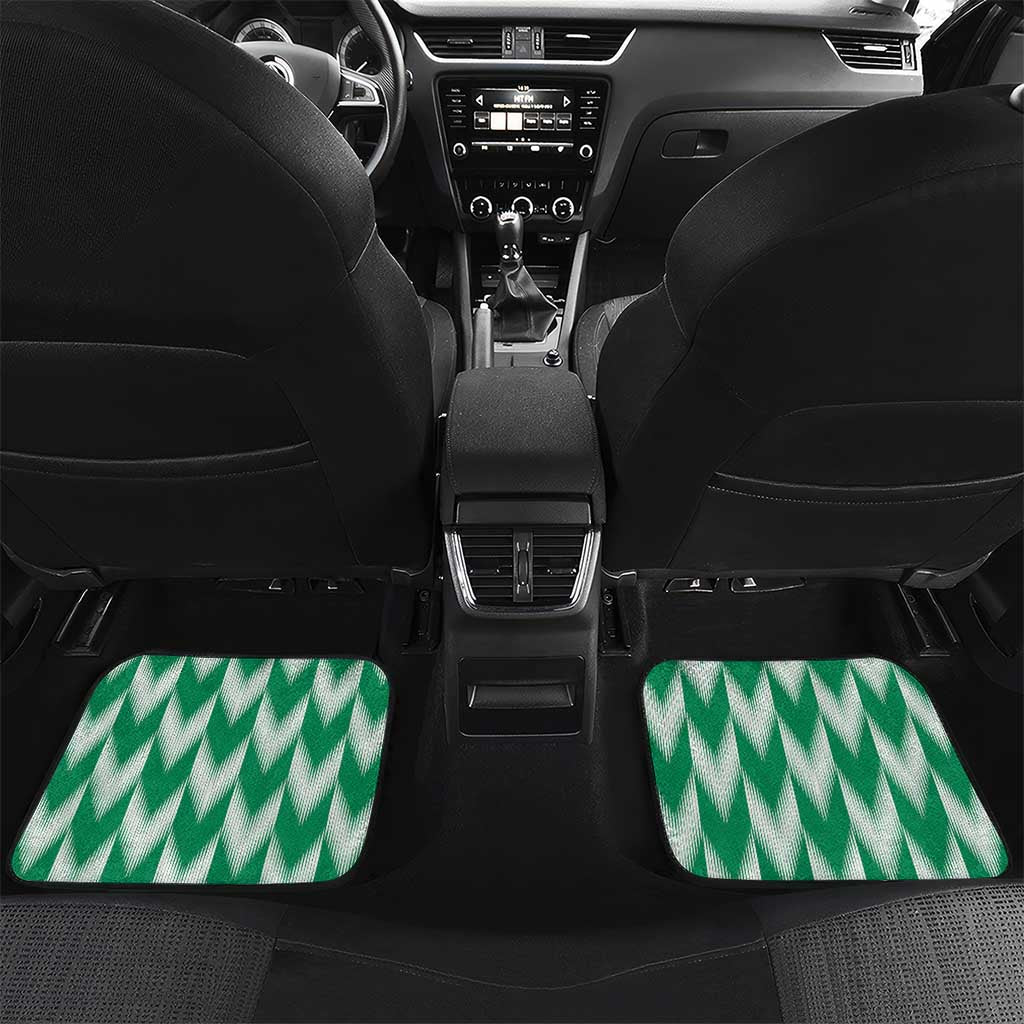 Custom Nigeria Football Car Mats Go Champions