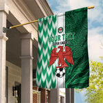 Custom Nigeria Football Garden Flag Go Champions