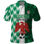 Custom Nigeria Football Polo Shirt Go Champions