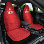 Custom Madagascar Football Car Seat Cover Go Champions